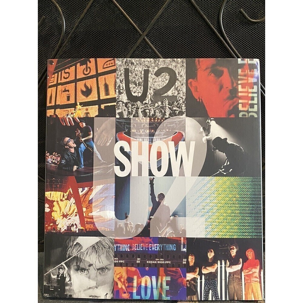 U2 SHOW By Diana Scrimgeour coffee table picture book